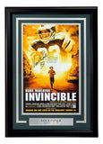 Vince Papale Eagles Signed Framed 11x17 Invincible Movie Poster Photo BAS