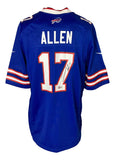 Josh Allen Signed Buffalo Bills Blue Nike Game Football Jersey BAS ITP