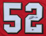 Patrick Willis Signed San Francisco 49ers Jersey (Beckett) 7xPro Bowl Linebacker