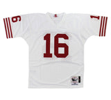 Joe Montana Signed San Francisco 49ers Mitchell & Ness White Authentic NFL Jerse