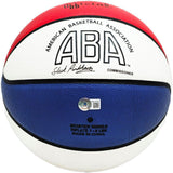 Julius Dr. J Erving New Jersey Nets Signed RSS Official ABA Basketball BAS