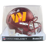 Brian Robinson Jr Signed Washington Commanders Mini Helmet Beckett Witness 51710