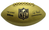 Christian Gonzalez Signed/Auto Gold Wilson "Duke" Football Patriots JSA 190376