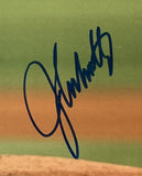 John Smoltz Signed Framed 11x14 Atlanta Braves Photo BAS
