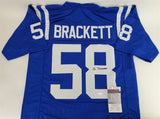 Gary Brackett Signed Indianapolis Colts Jersey (JSA COA) Super Bowl XLI Champion