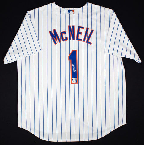 Jeff McNeil Signed New York Mets Nike MLB Authentic Jersey /Fanatics 2nd Baseman