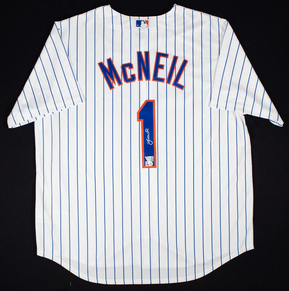 Jeff McNeil Signed New York Mets Nike MLB Authentic Jersey /Fanatics 2nd Baseman