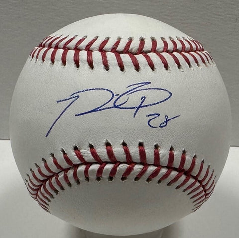 Brewers PRINCE FIELDER Signed Official MLB Baseball AUTO - Tigers, Rangers - JSA