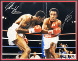 SUGAR RAY LEONARD & HITMAN HEARNS AUTOGRAPHED FRAMED 16X20 PHOTO BECKETT 223767