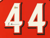 Elly De La Cruz Signed Cincinnati Reds 35x43 Framed Jersey (Beckett) All Star SS