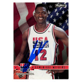 Dominique Wilkins Autographed 1994 SkyBox #31 Trading Card Beckett 54130