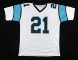 Jeremy Chinn Signed Panthers Jersey (Beckett) Carolina 2020 2nd Rnd Draft Pck DB