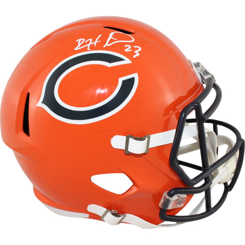 Devin Hester Autographed Chicago Bears F/S Helmet 22 Alt Beckett Witness 51159