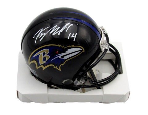 Kyle Hamilton Autographed Speed Mini Football Helmet Baltimore Ravens Beckett
