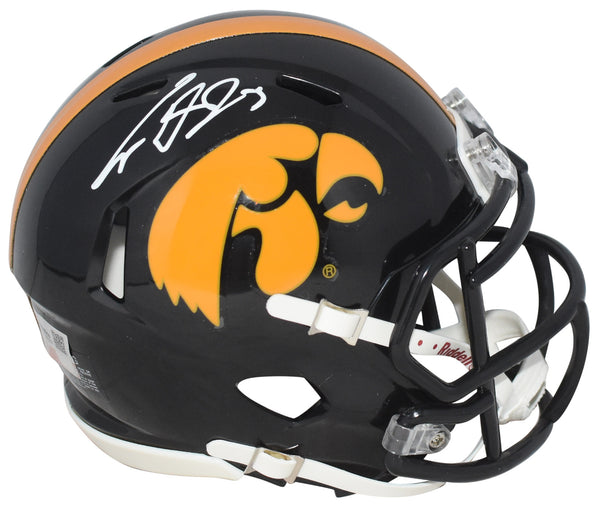 COOPER DEJEAN AUTOGRAPHED IOWA HAWKEYES SPEED MINI HELMET FANATICS