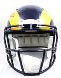 Kurt Warner Autographed Rams 81-99 F/S Speed Helmet w/SB Champs - Beckett W Holo