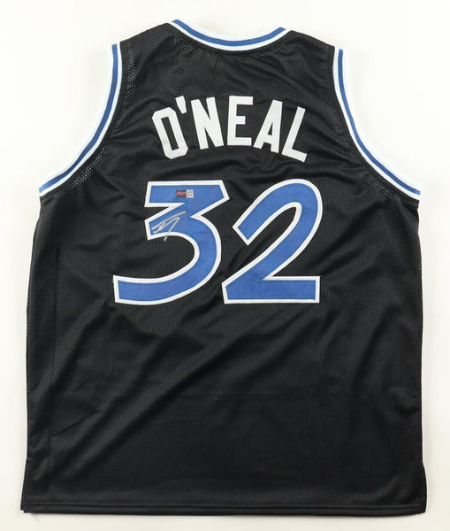 Shaquille O'Neal Signed Orlando Magic Jersey (Players Ink QR Code) 4xNBA Champ