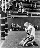 Y.A.Tittle Signed New York Giants Jersey Inscr "HOF 71" (JSA COA) 7xPro Bowl Q.B