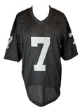 Geno Smith Las Vegas Signed Black Football Jersey BAS