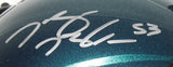 Nigel Bradham Signed Eagles Super Bowl LII Speed Mini Helmet (JSA COA)