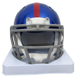 Abdul Carter Signed/Auto Mini Football Helmet New York Giants Beckett 200055