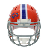 Troy Franklin Autographed Denver Broncos 1966 Throwback Mini Helmet Beckett