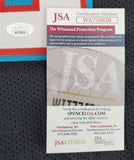 Nick Anderson Signed Grizzlies Jersey (JSA COA) Finished his Career in Memphis