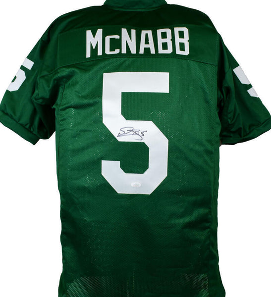 Donovan McNabb Autographed Light Green Pro Style Jersey- JSA W *Black
