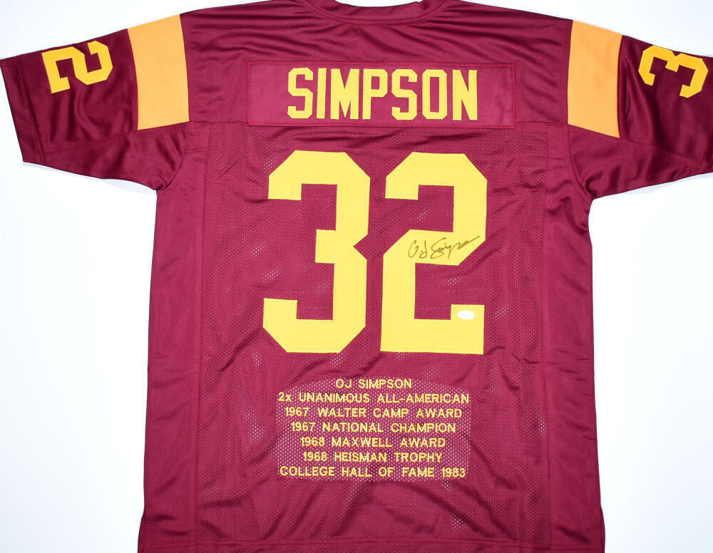 Stitch Jersey Custom Simpson Blue Football Jersey Stitched