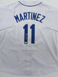 Mariners EDGAR MARTINEZ Signed Custom Replica Seattle White Jersey AUTO - JSA
