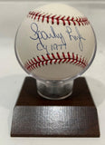 Sparky Lyle Autographed/Inscribed "CY 1977" Official MLB Baseball JSA COA