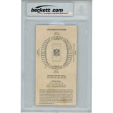 Joe Montana Autographed/Signed SB XXIV SB MVP Insc Ticket Stub Beckett 45956