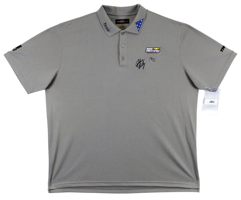 John Daly Authentic Signed Match Worn Gray Loudmouth Polo Shirt BAS #BH00338