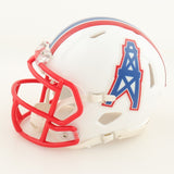 Earl Campbell Signed Houston Oilers Mini Helmet (Beckett) 5xPro Bowl R.B.