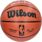 Jonathan Kuminga Golden State Warriors Signed Wilson Ind/Out Basketball "7 Pick"