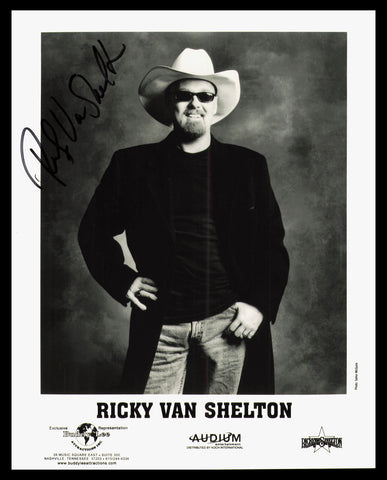 Ricky Van Shelton Autographed Signed 8x10 Photo Country Singer SKU #230416