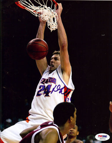 David Lee Autographed Signed 8x10 Photo Florida Gators PSA/DNA #S46714