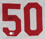 Ralph Sampson Signed Houston Rockets Jersey (Beckett) HOF 2012 / 4xAll Star