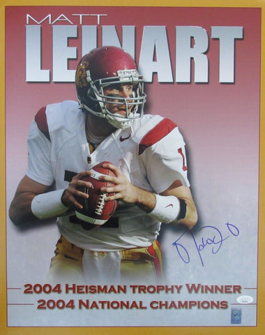 Matt Leinart USC 2004 Heisman Signed/Autographed 16x20 Photo JSA 158213