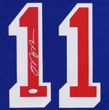 Mark Messier Signed New York Rangers Mithcell & Ness Blue 1993 NHL Jersey