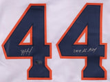 Yordan Alvarez Signed Houston Astros Jersey Inscribed "2019 A.L. ROY" (AIV) DH