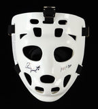 Bernie Parent Signed Goalie Mask Inscribed HOF 84 (Schwartz) Philadelphia Flyers