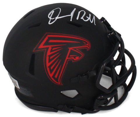 Desmond Ridder Autographed Atlanta Falcons Eclipse Mini Speed Helmet Beckett