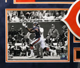 Bears Brandon Marshall Autographed Framed Blue Jersey Collage JSA #W623910