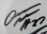 Quinyon Mitchell Signed/Autographed White Eagles Logo Football JSA 210355