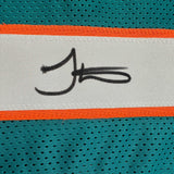 Autographed/Signed Tyreek Hill Miami Split Teal/White Jersey Beckett BAS COA