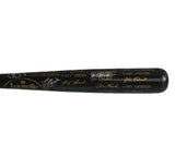 Multi-Signed Philadelphia Custom 93 National League Louisville Slugger Black Bat