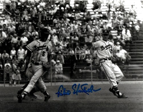Milw Braves FELIX MANTILLA Signed 8x10 Photo #7 AUTO - 1957 World Series Champ