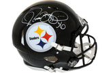 Jerome Bettis Autographed Pittsburgh Steelers Authentic Helmet Beckett 44029