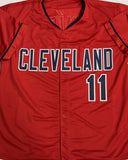 JOSE RAMIREZ Signed Custom Replica Cleveland Guardians MLB Red Jersey AUTO - JSA